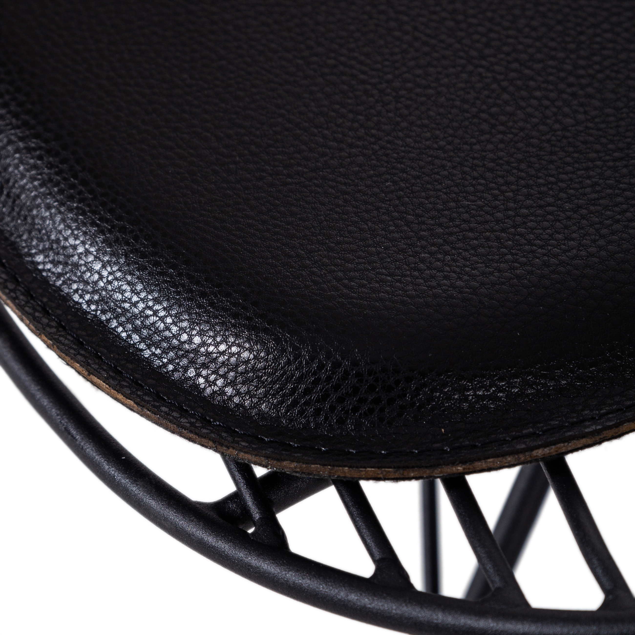 FRANCESCO KOLÇAKSIZ METAL SANDALYE SİYAH