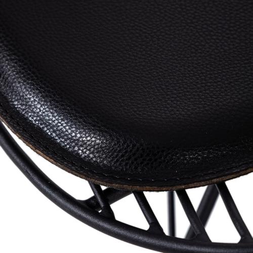  FRANCESCO KOLÇAKSIZ METAL SANDALYE SİYAH