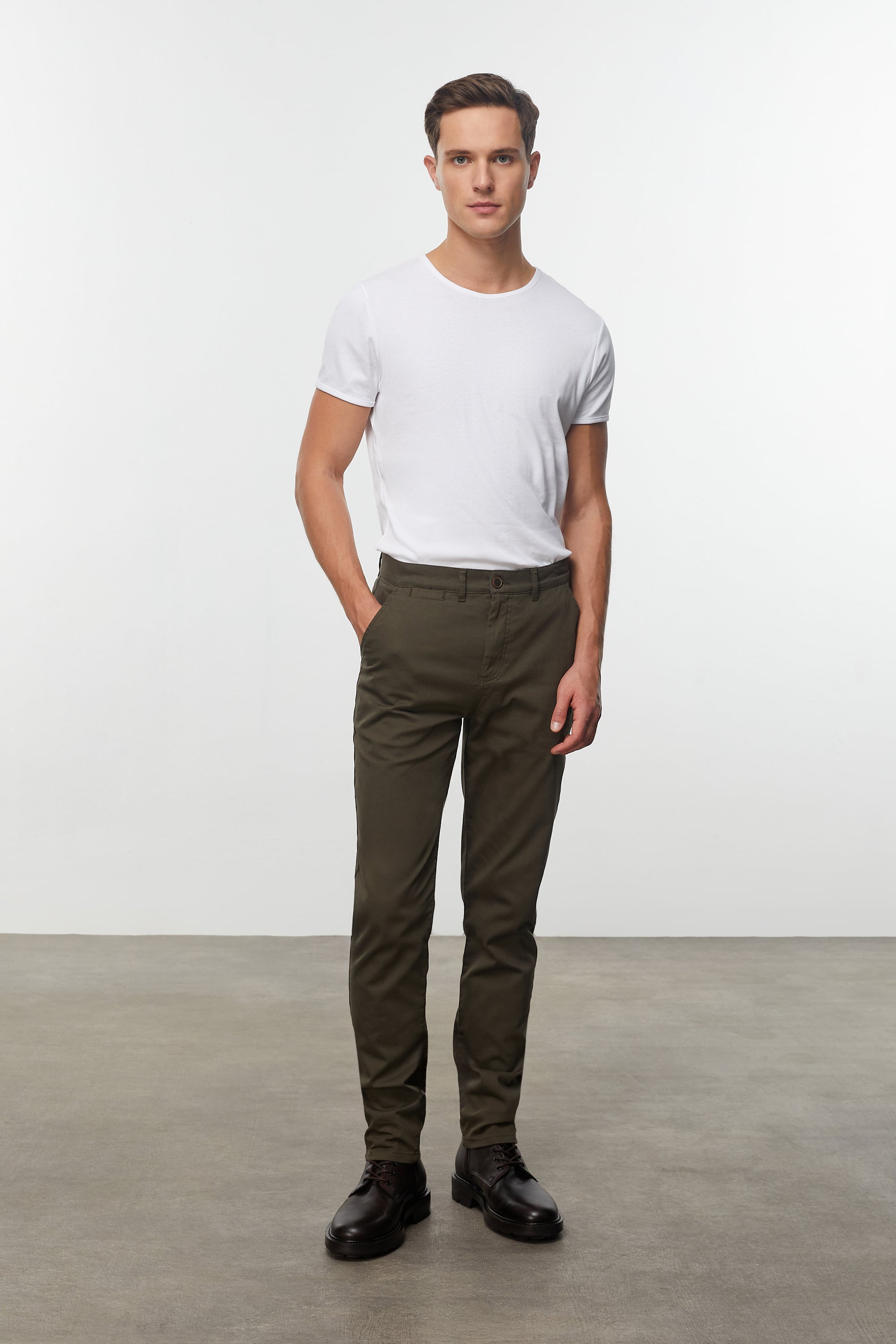 SLIM FIT CHINO PANTOLON