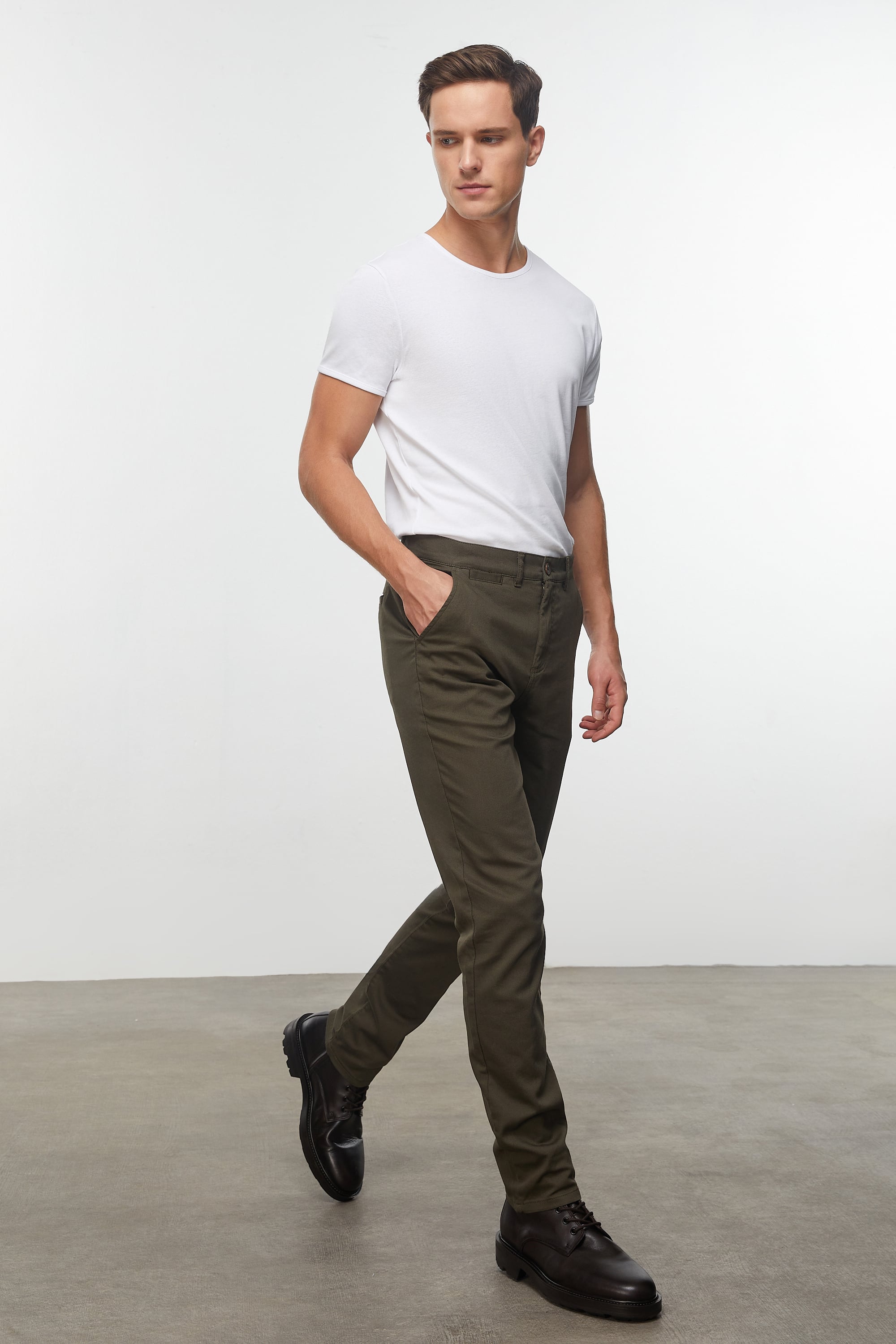 SLIM FIT CHINO PANTOLON