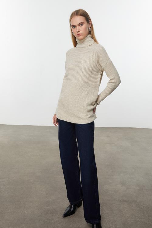  BALIKÇI YAKA TRİKO KAZAK