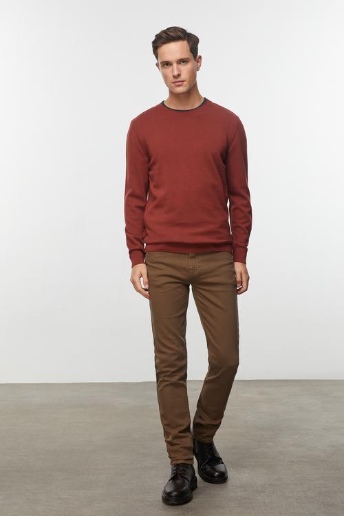  BİSİKLET YAKA TRİKO KAZAK