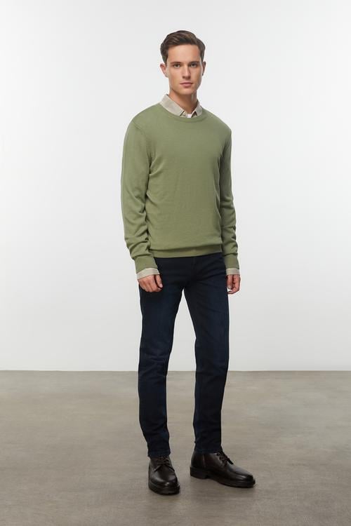  BİSİKLET YAKA TRİKO KAZAK