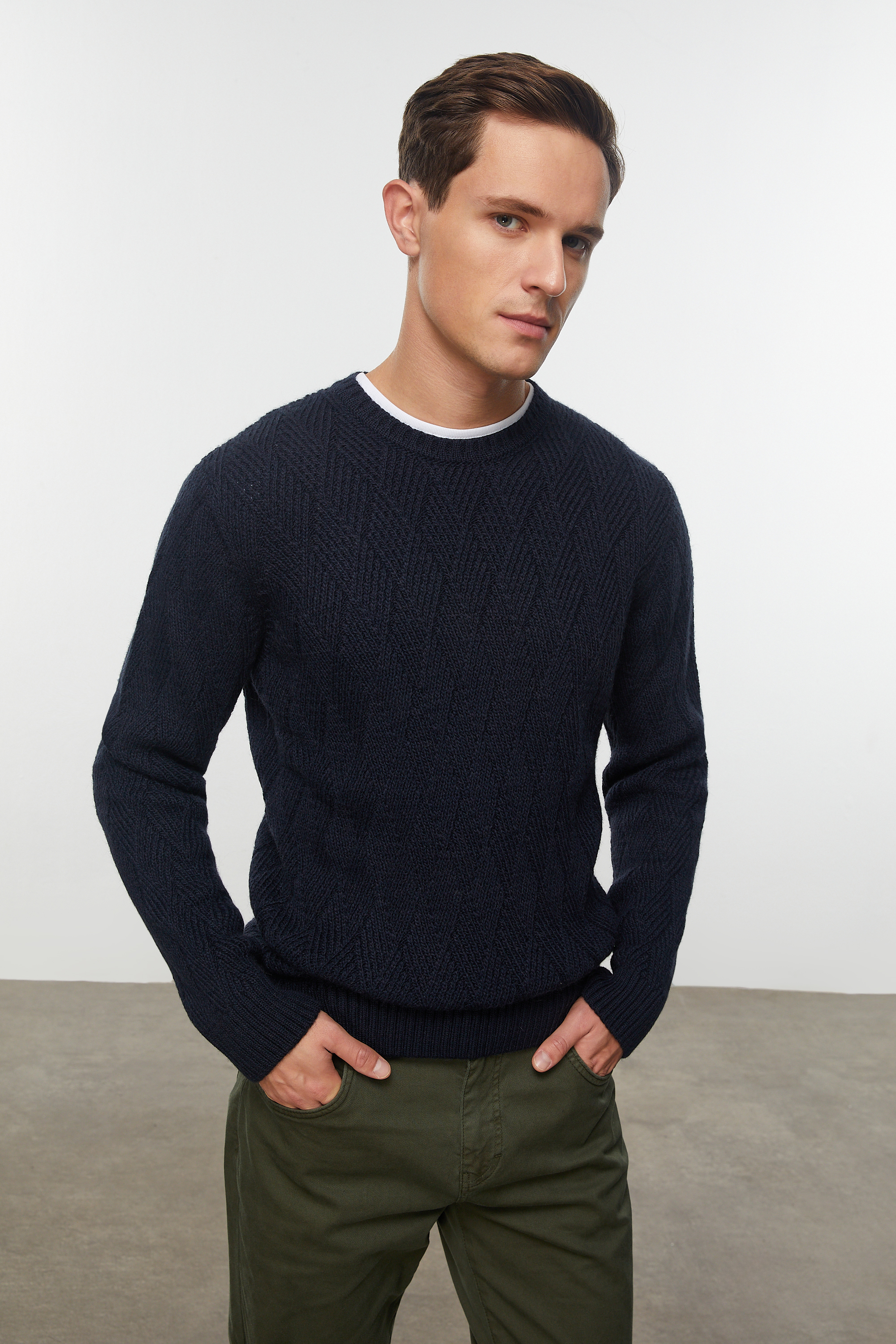 YÜN KARIŞIMLI TRİKO KAZAK