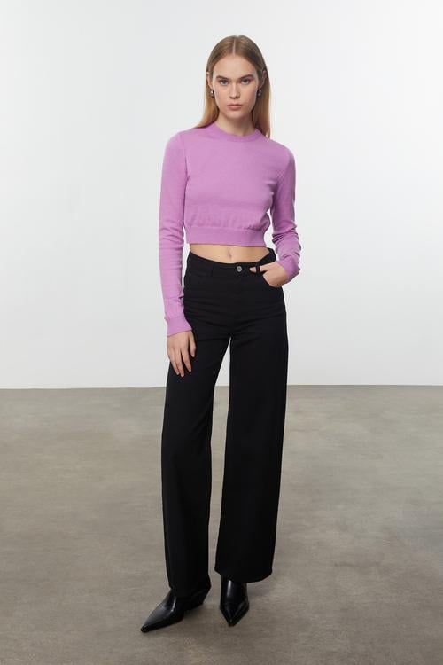 BİSİKLET YAKA TRİKO KAZAK