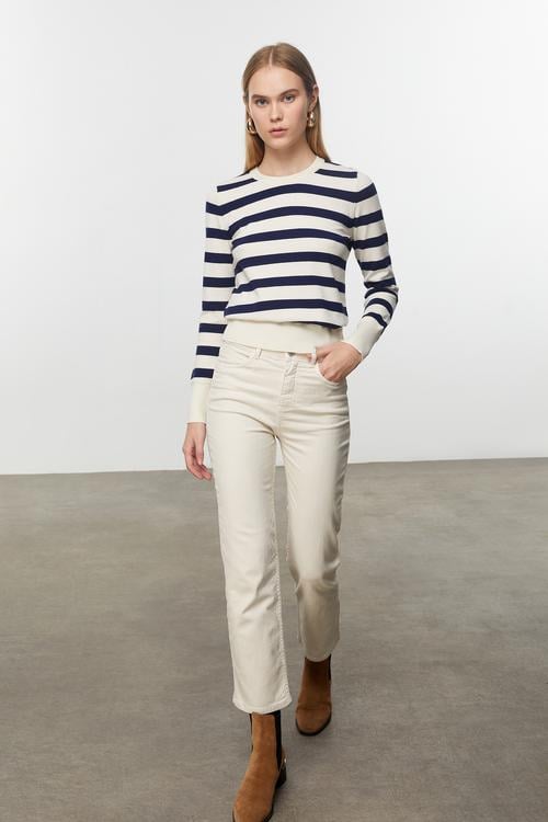  ÇİZGİLİ TRİKO KAZAK