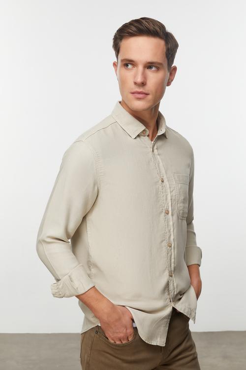  REGULAR FIT LİYOSEL GÖMLEK