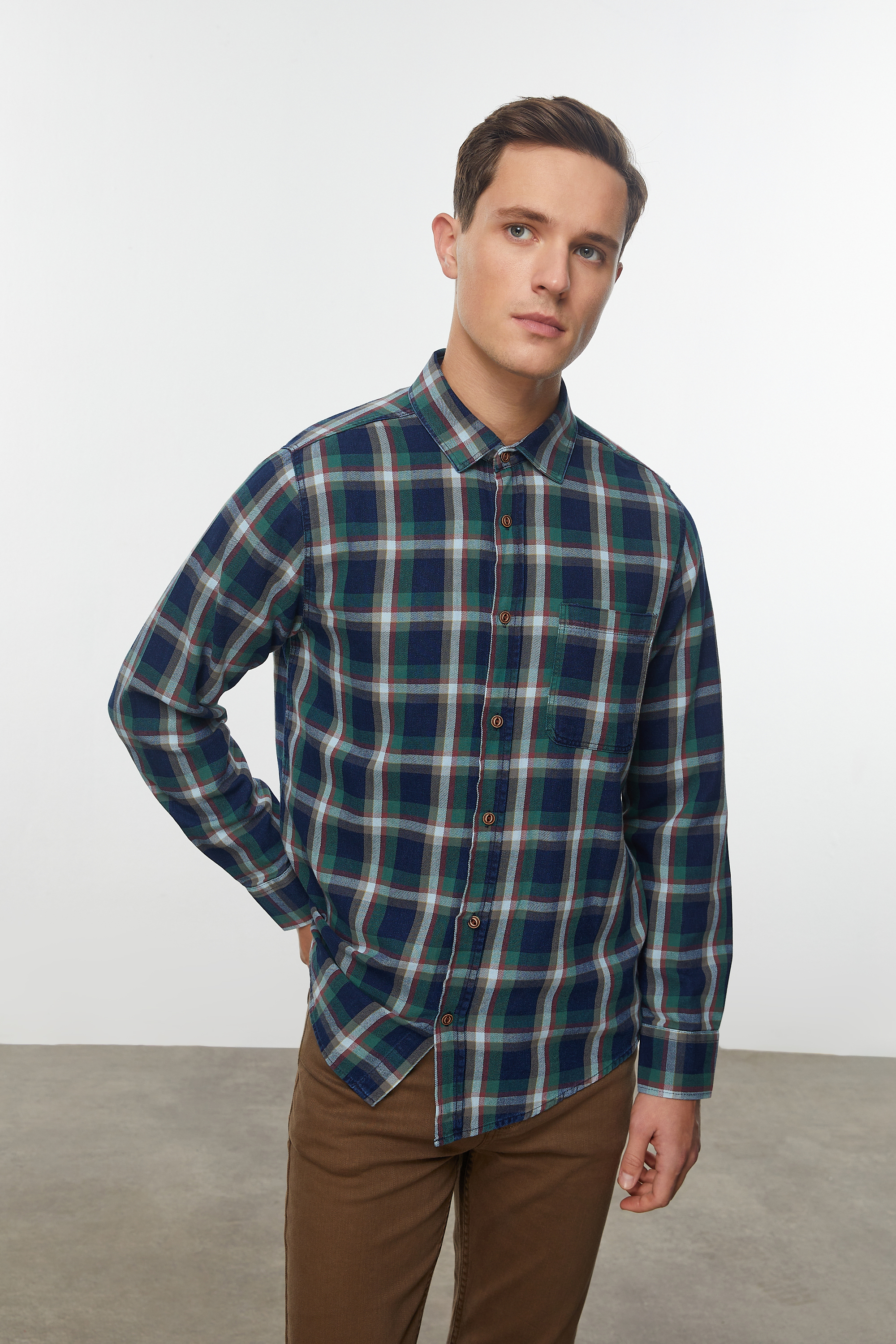 EKOSELİ REGULAR FIT GÖMLEK