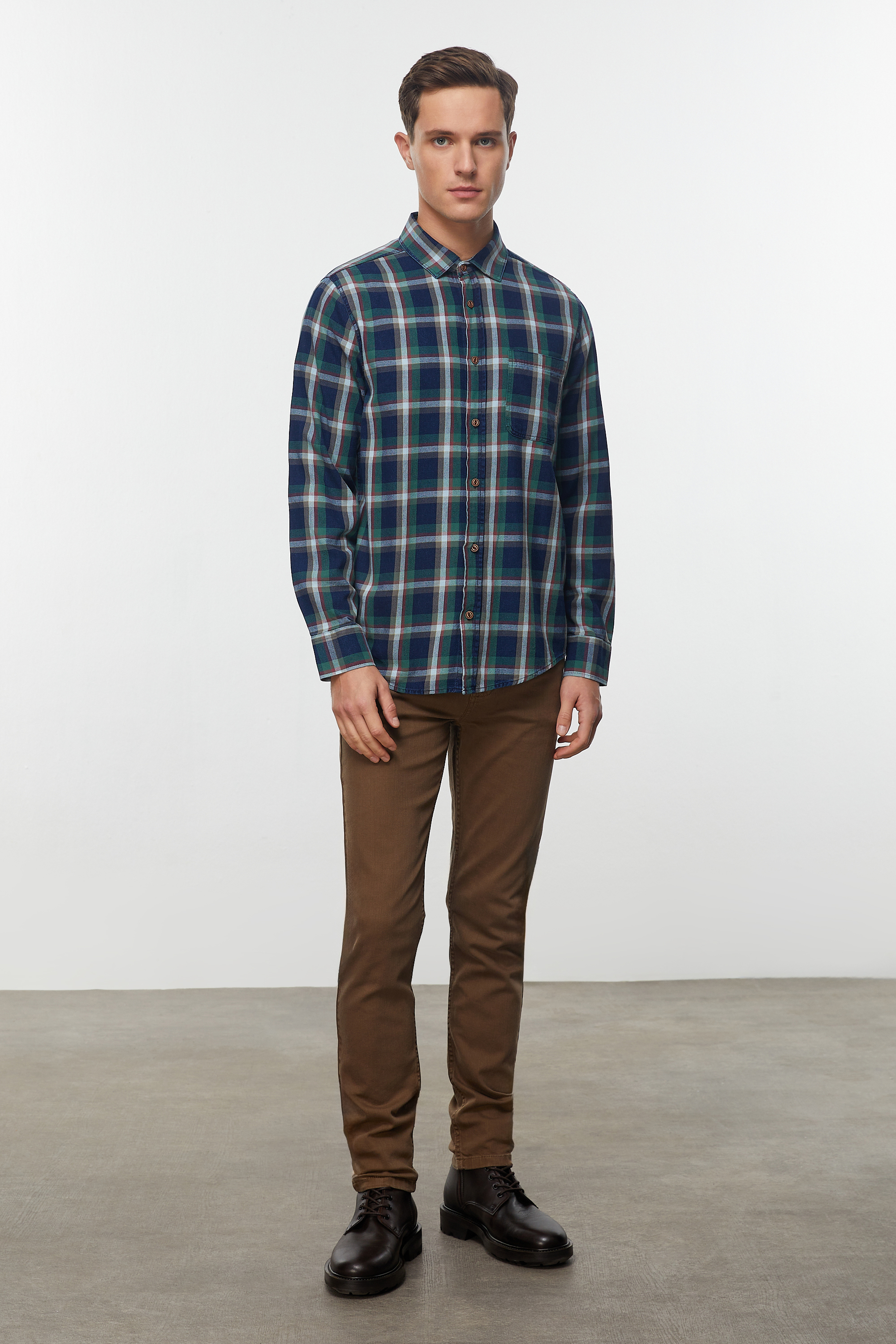 EKOSELİ REGULAR FIT GÖMLEK