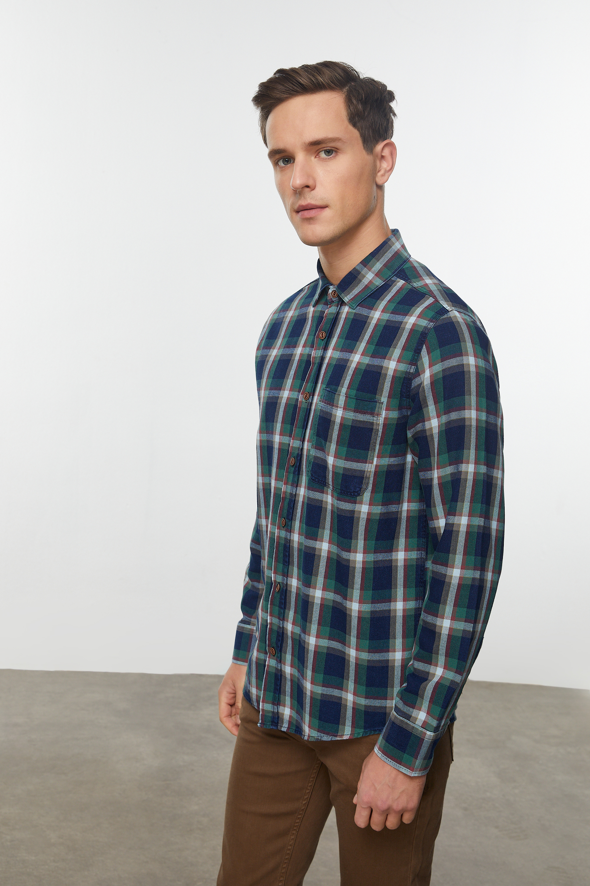 EKOSELİ REGULAR FIT GÖMLEK