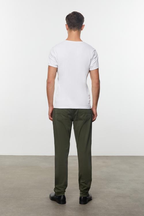  BİSİKLET YAKA KISA KOLLU T-SHIRT