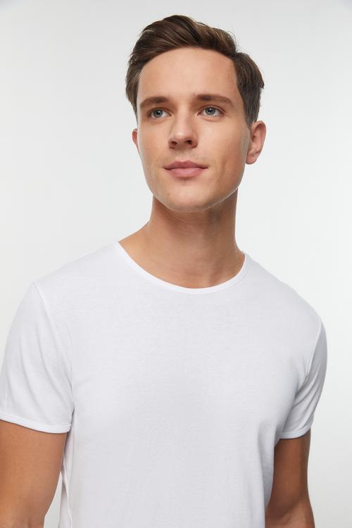  BİSİKLET YAKA KISA KOLLU T-SHIRT