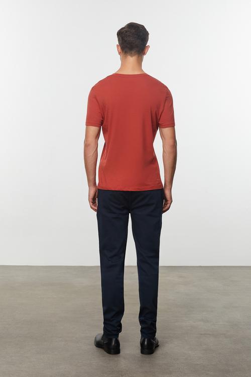  BİSİKLET YAKA KISA KOLLU T-SHIRT