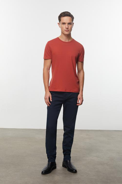  BİSİKLET YAKA KISA KOLLU T-SHIRT