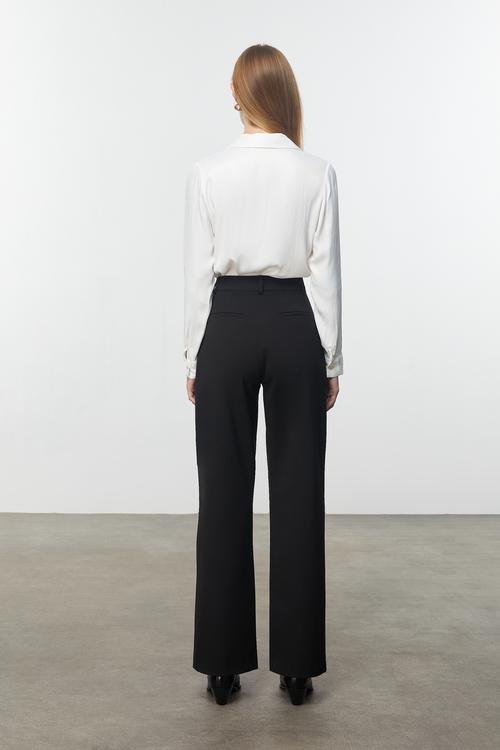  PENS DETAYLI FLARE FIT KLASİK PANTOLON