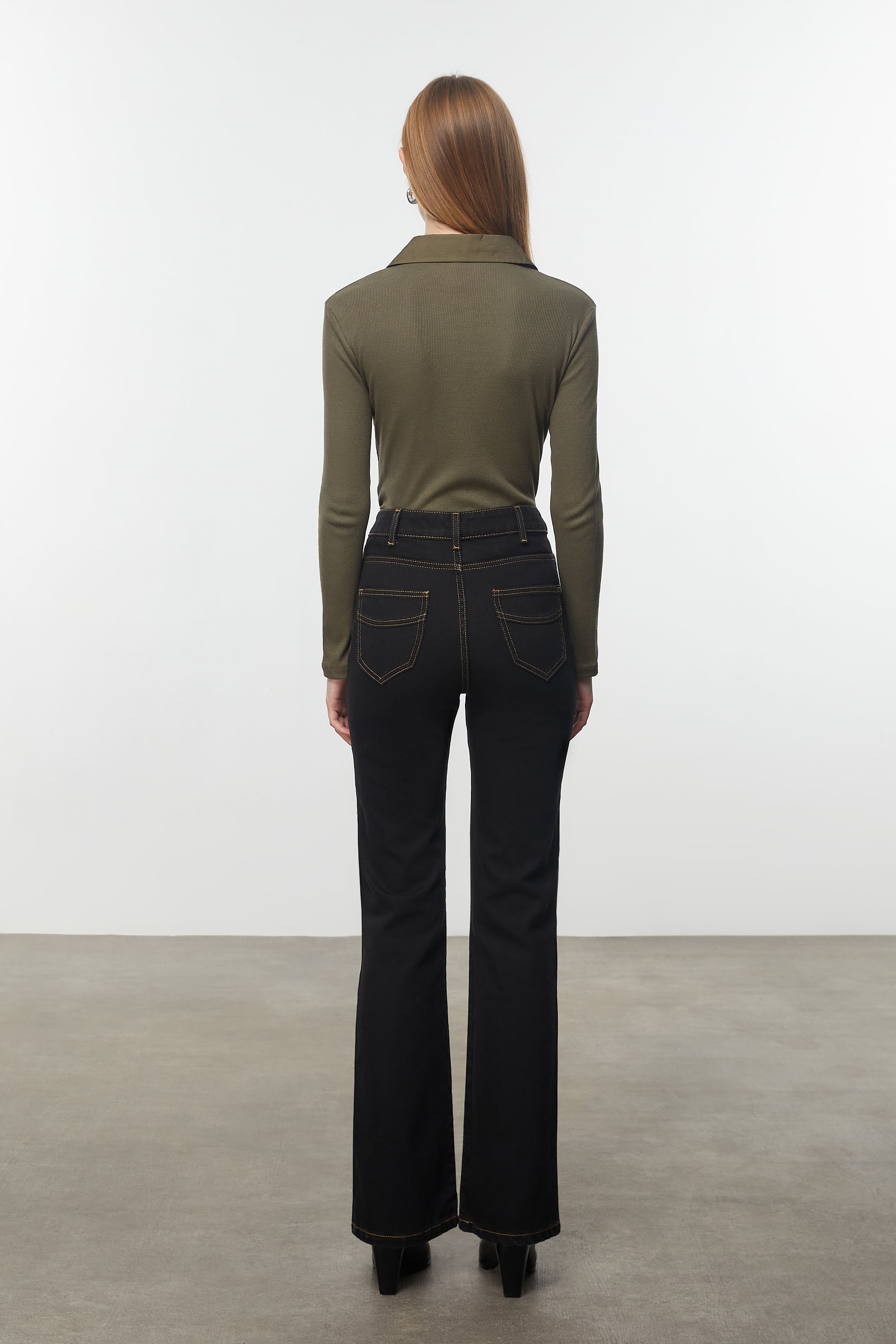 FLARE FIT JEAN PANTOLON