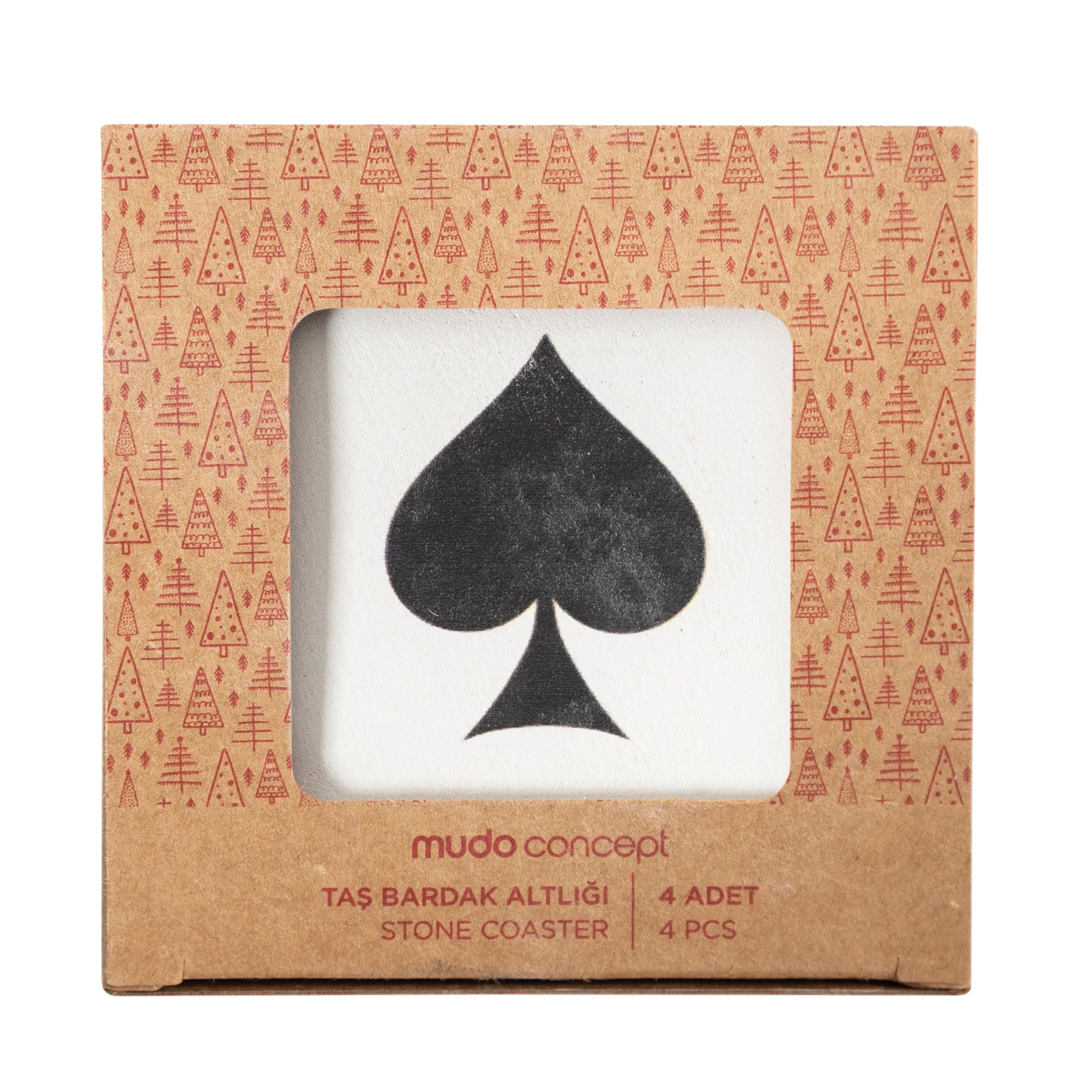 İSKAMBİL BARDAK ALTLIĞI 4LÜ