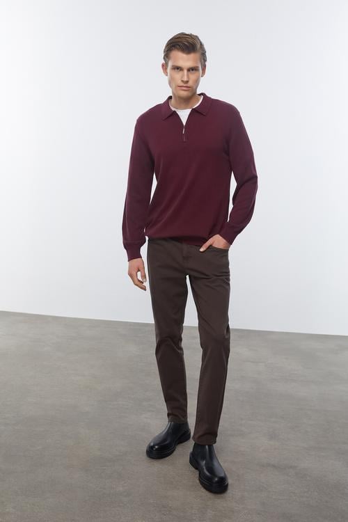  FERMUARLI POLO YAKA KAZAK