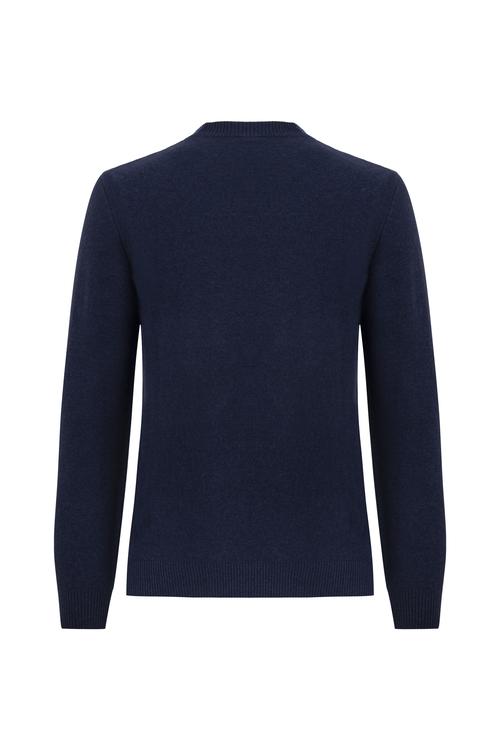  BALIKÇI YAKA YÜN KARIŞIMLI TRİKO KAZAK