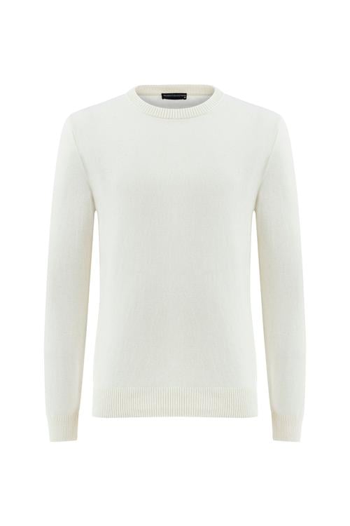 BİSİKLET YAKA YÜN KARIŞIMLI TRİKO KAZAK