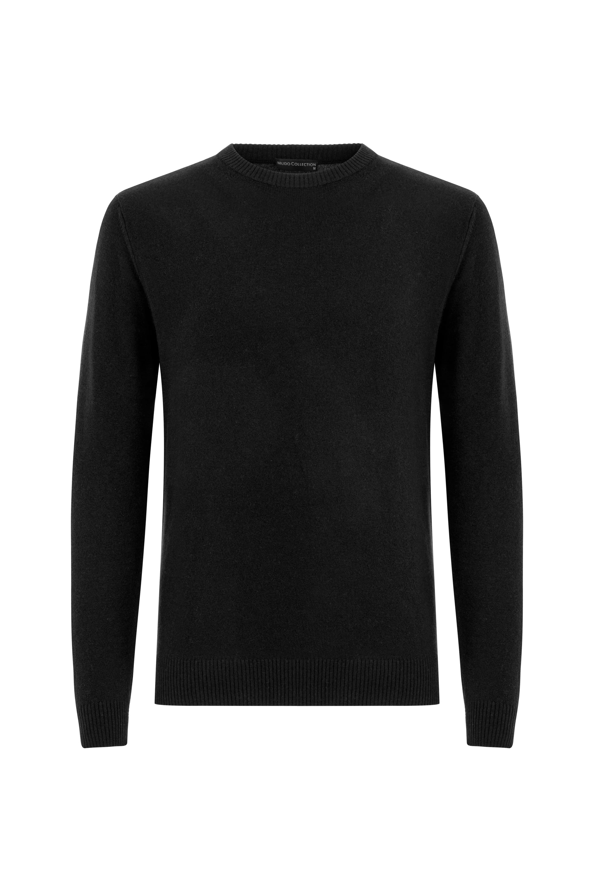 BİSİKLET YAKA YÜN KARIŞIMLI TRİKO KAZAK