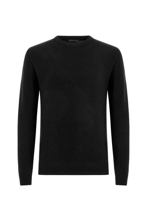  BİSİKLET YAKA YÜN KARIŞIMLI TRİKO KAZAK