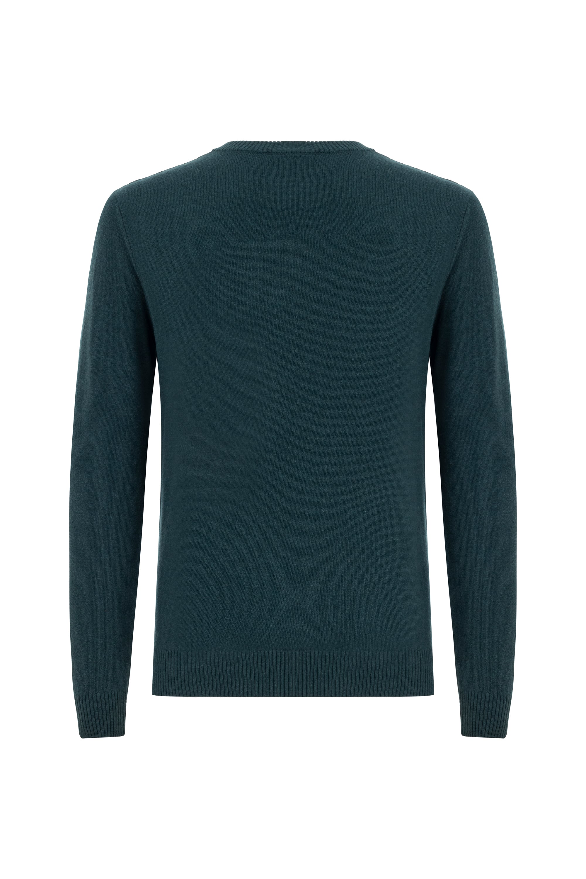 BİSİKLET YAKA YÜN KARIŞIMLI TRİKO KAZAK