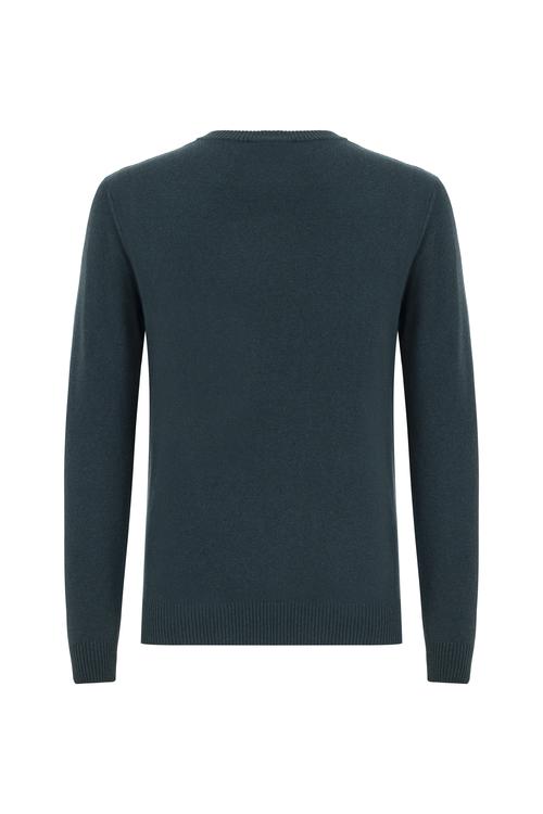  BİSİKLET YAKA YÜN KARIŞIMLI TRİKO KAZAK