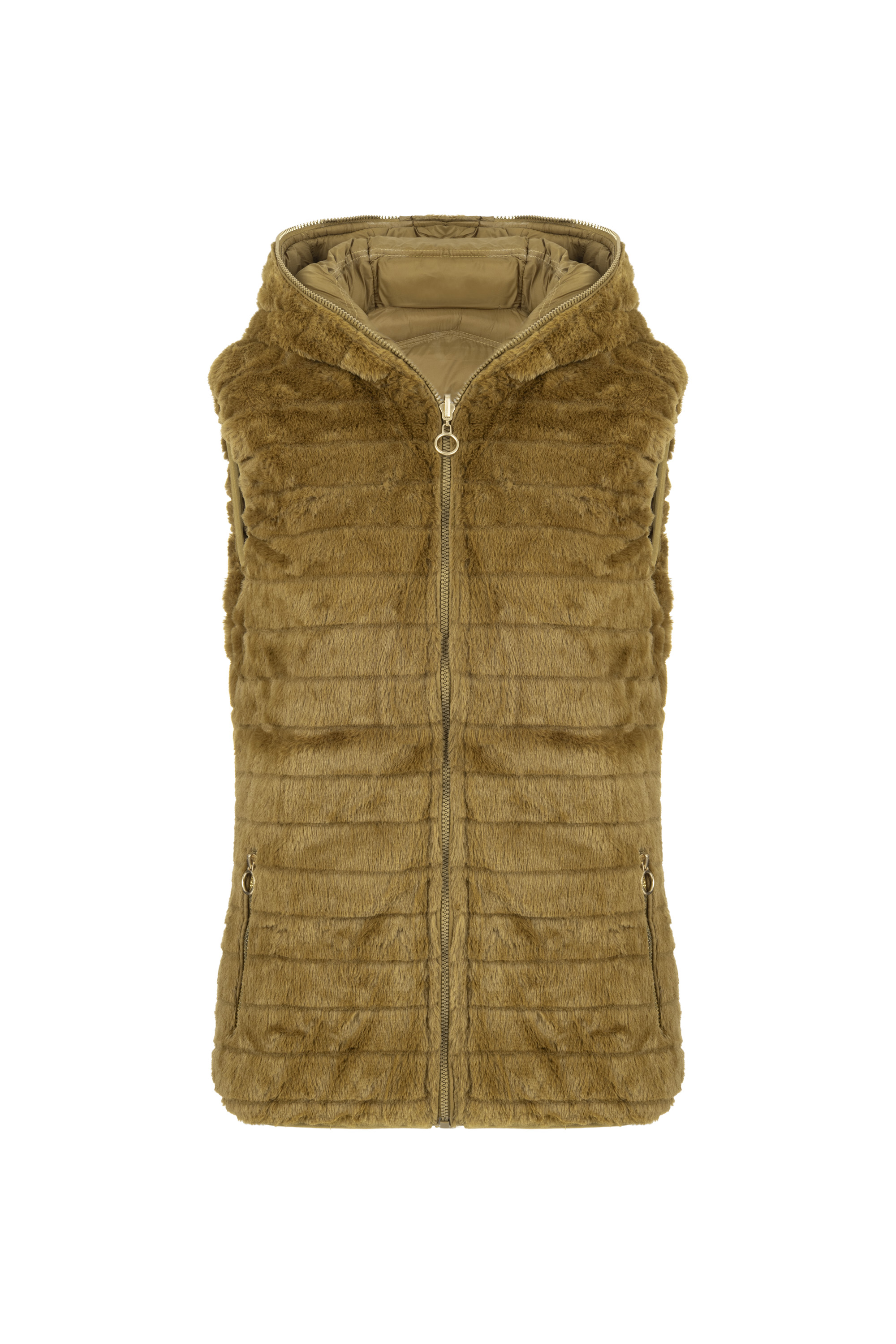 ÇİFT TARAFLI KAPÜŞONLU YELEK