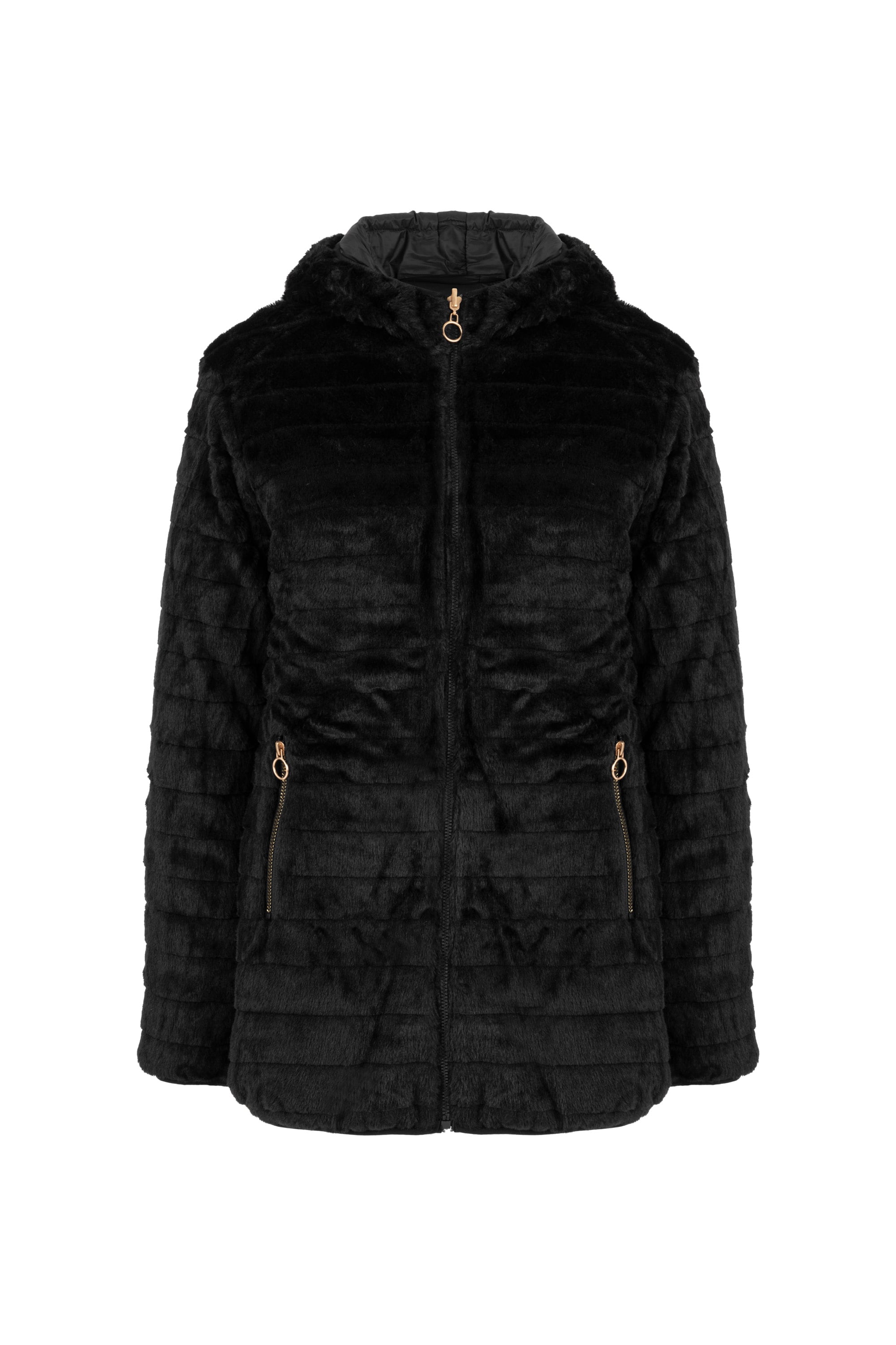 ÇİFT TARAFLI KAPÜŞONLU MONT