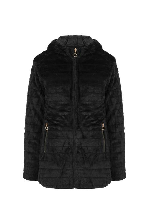  ÇİFT TARAFLI KAPÜŞONLU MONT