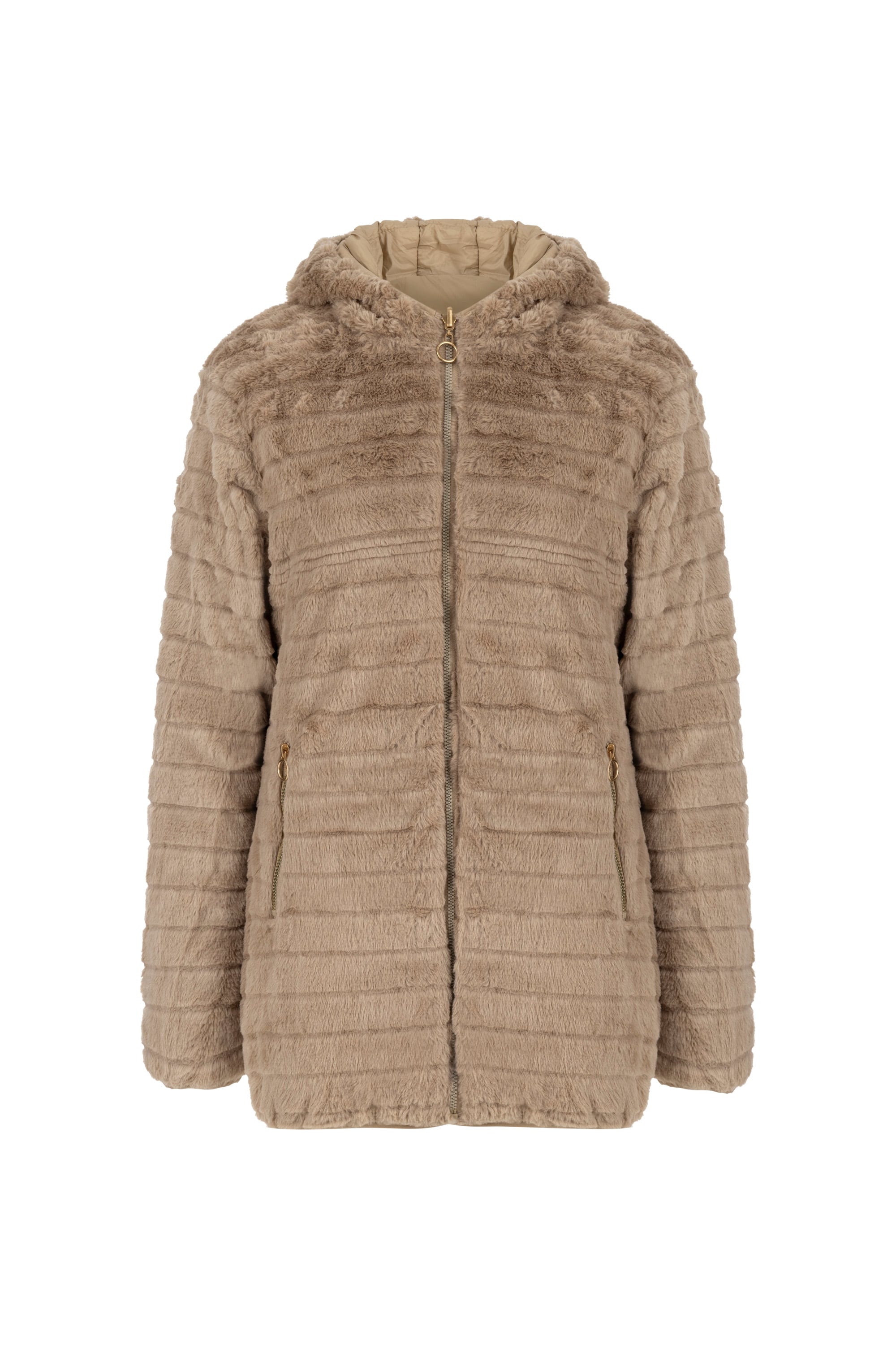 ÇİFT TARAFLI KAPÜŞONLU MONT