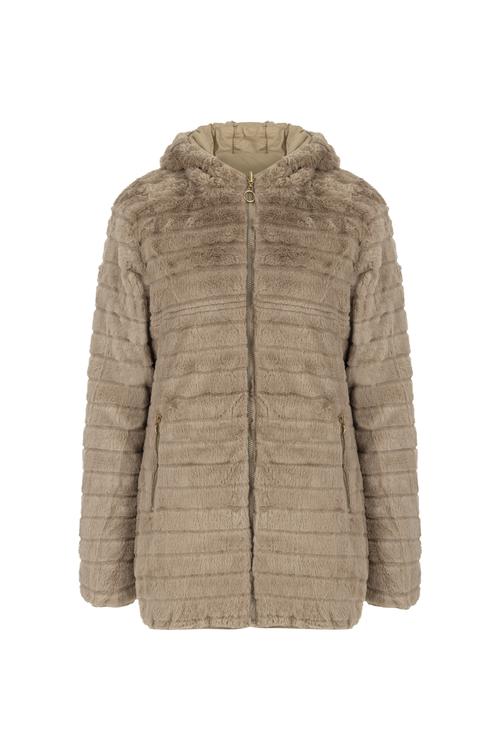  ÇİFT TARAFLI KAPÜŞONLU MONT