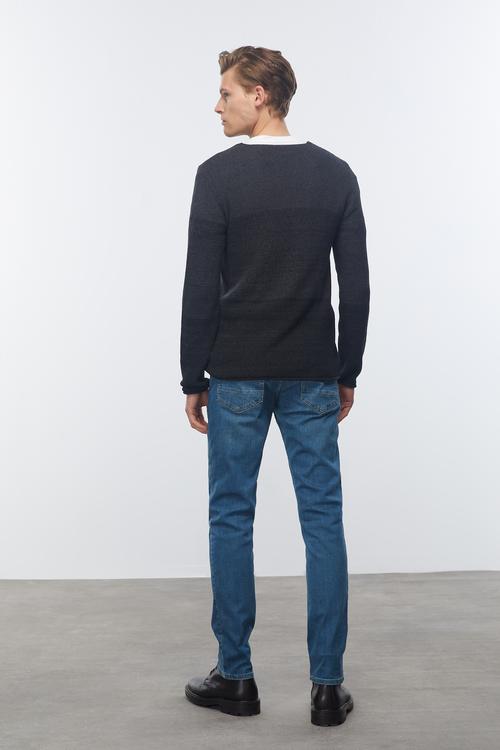  BİSİKLET YAKA TRİKO KAZAK