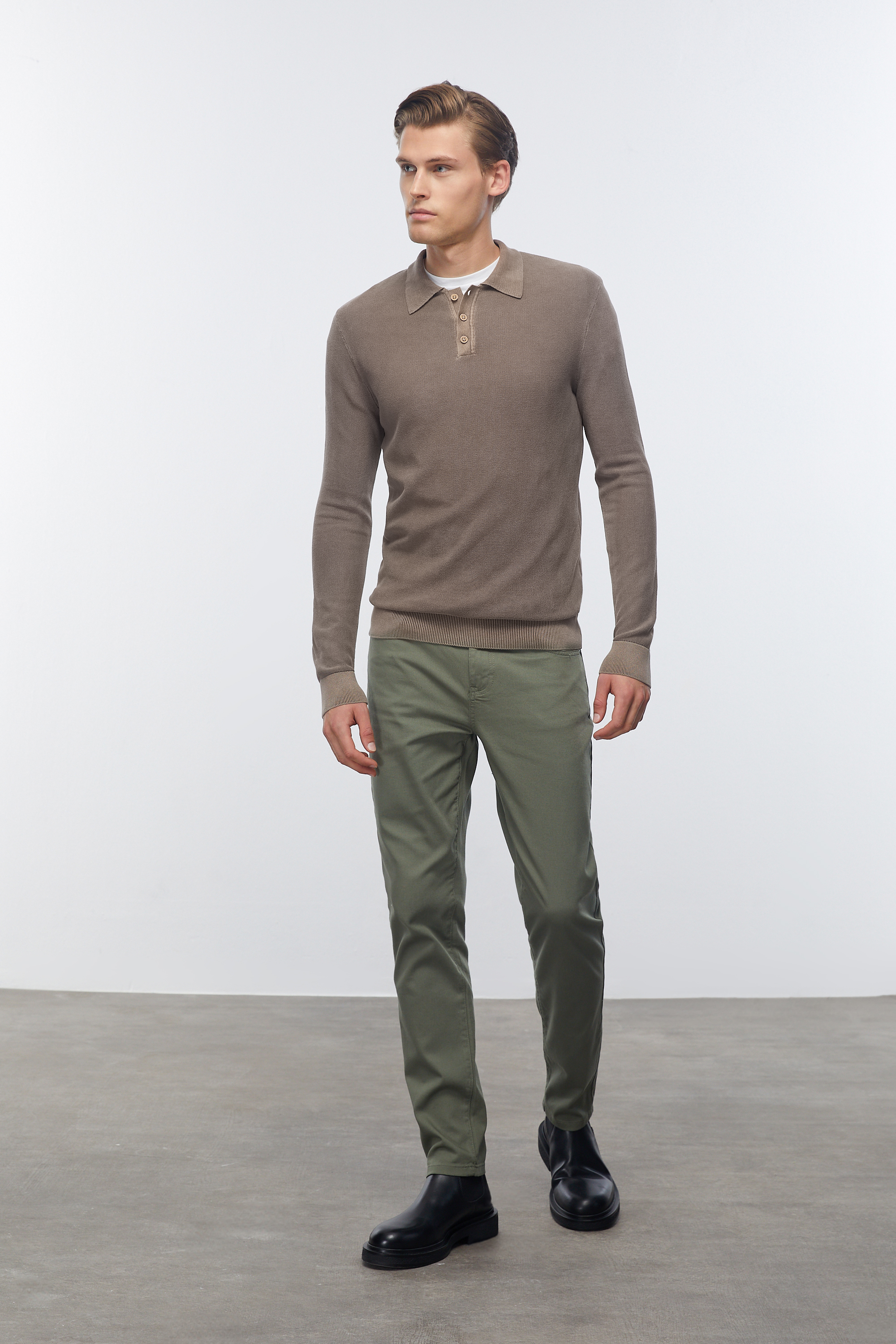 POLO YAKA TRİKO KAZAK