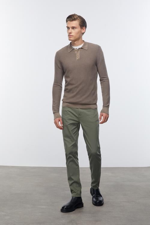  POLO YAKA TRİKO KAZAK