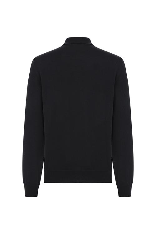  POLO YAKA MERİNO YÜN HIRKA