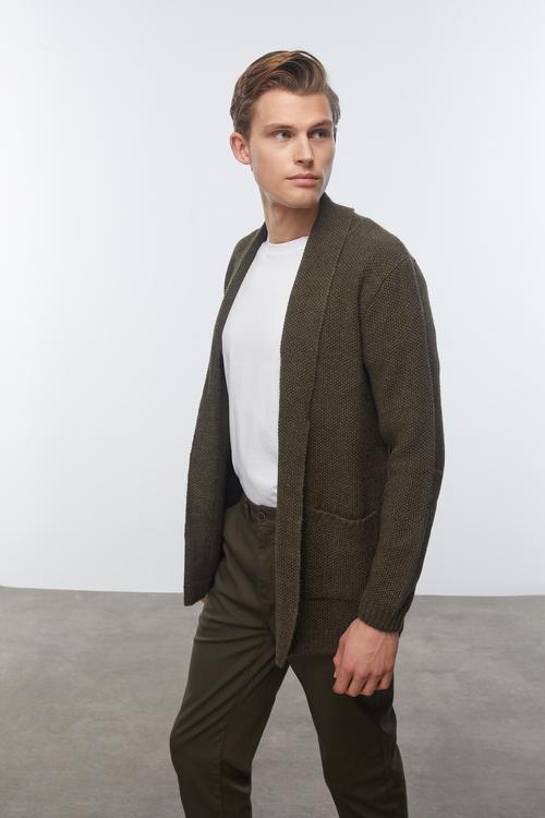  YÜN KARIŞIMLI ŞAL YAKA HIRKA