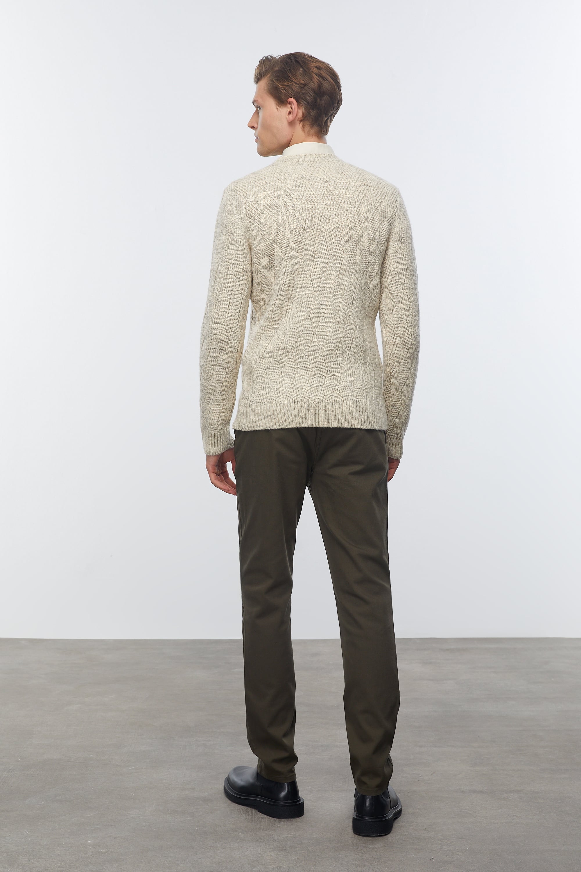 YÜN KARIŞIMLI TRİKO KAZAK