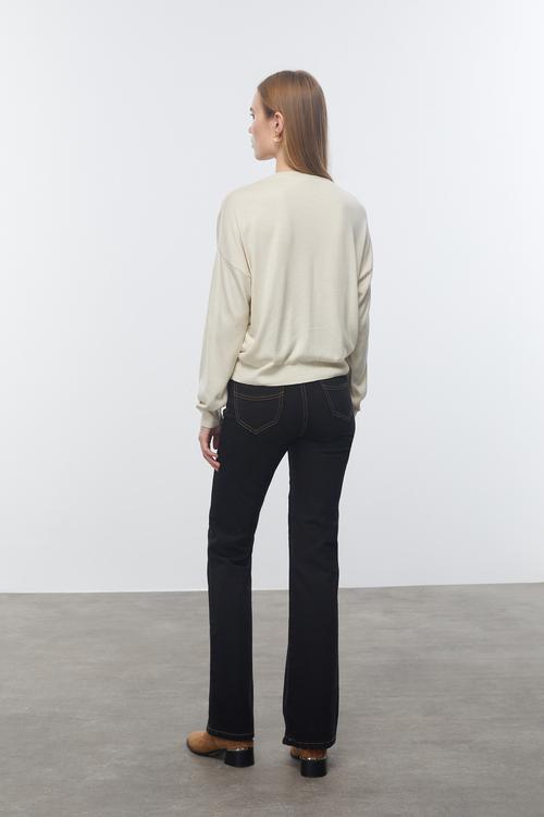  BİSİKLET YAKA TRİKO KAZAK