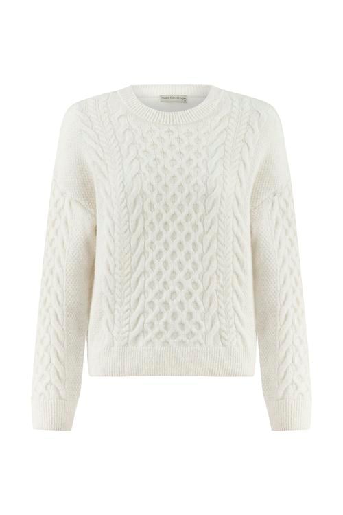  ALPAKA YÜN KARIŞIMLI BİSİKLET YAKA TRİKO KAZAK