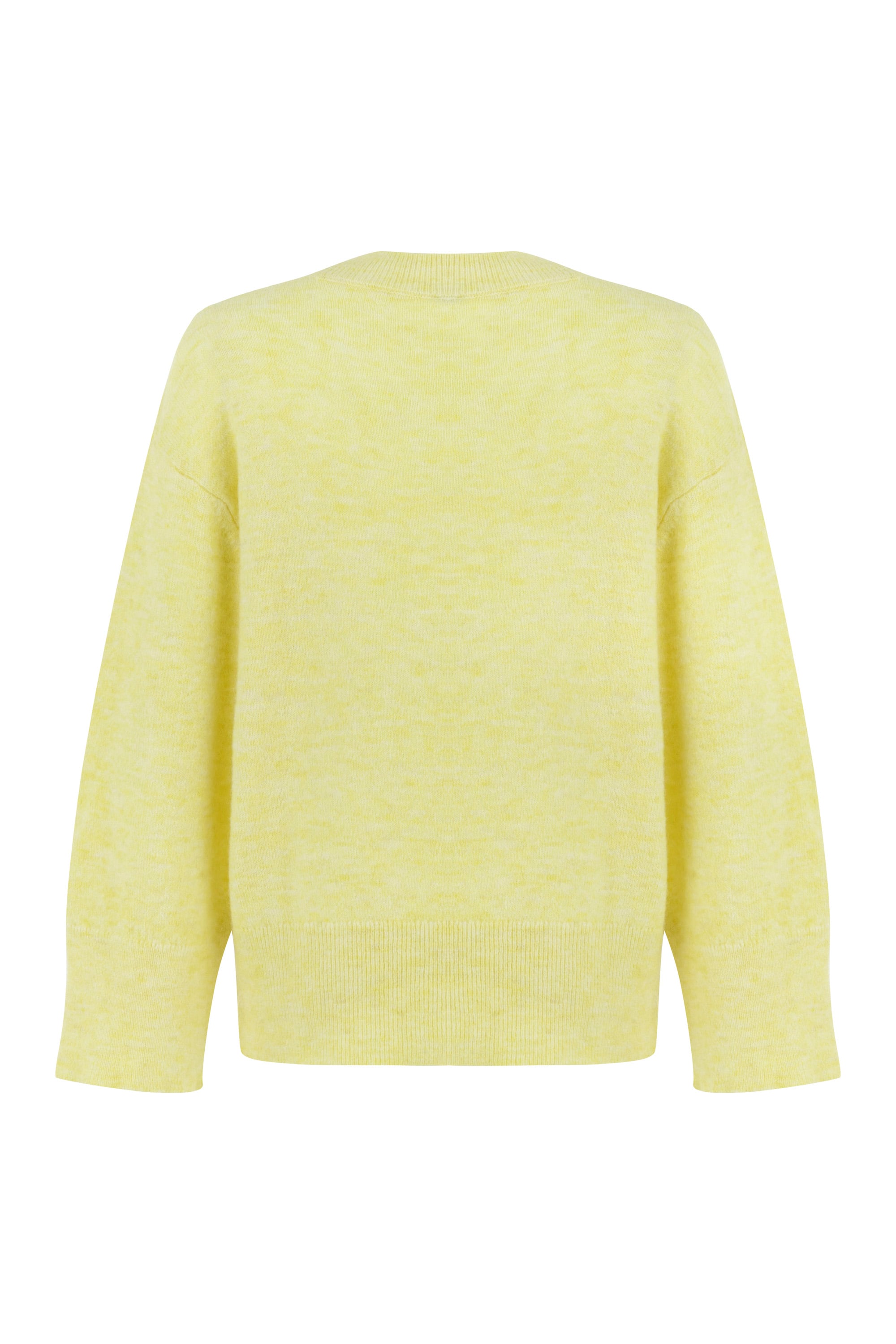 ALPAKA YÜN KARIŞIMLI V YAKA TRİKO KAZAK