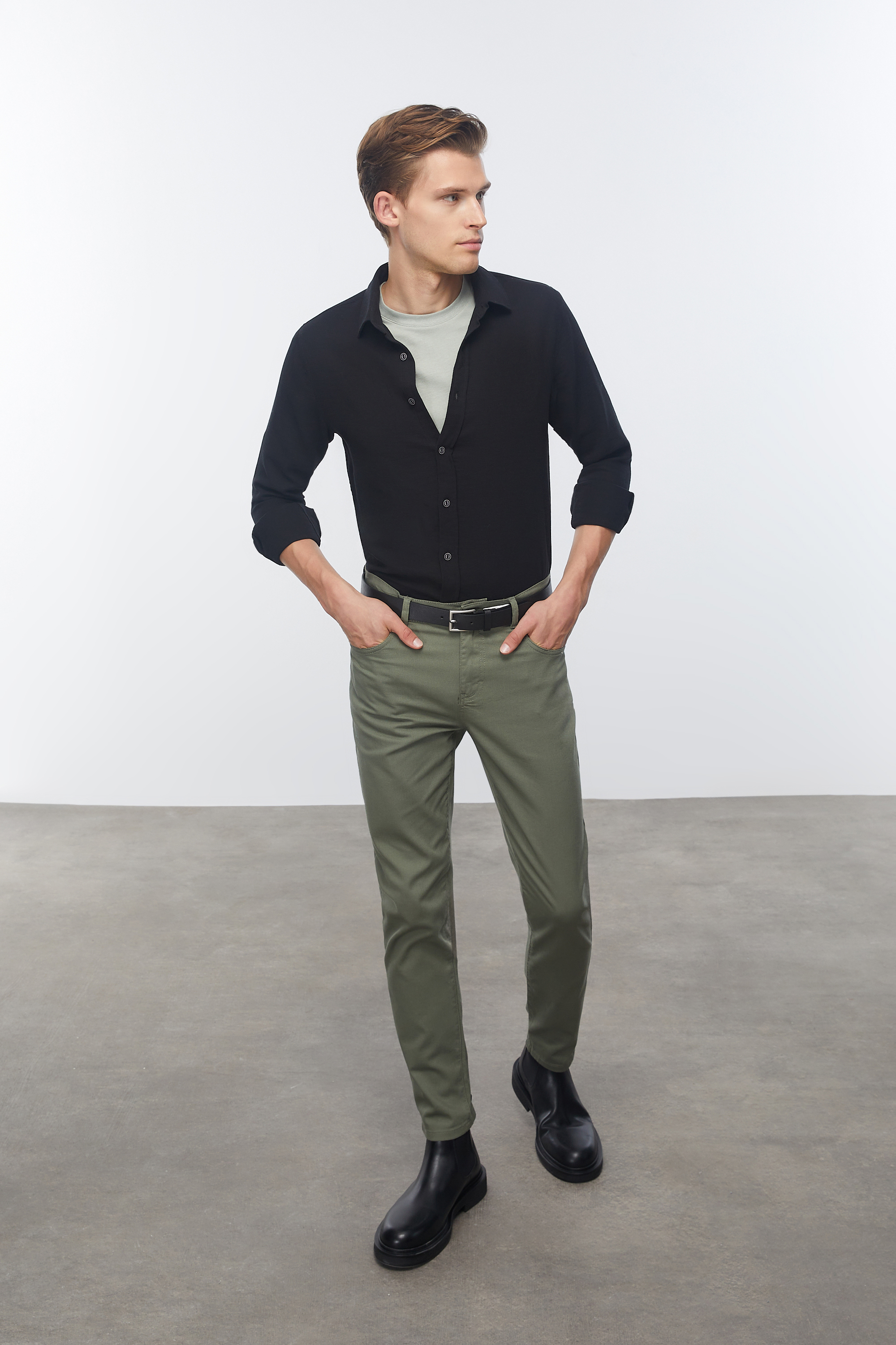 ARMÜRLÜ REGULAR FIT GÖMLEK