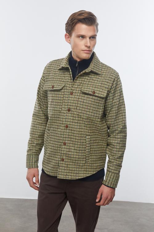  YÜN KARIŞIMLI EKOSELİ CEKET