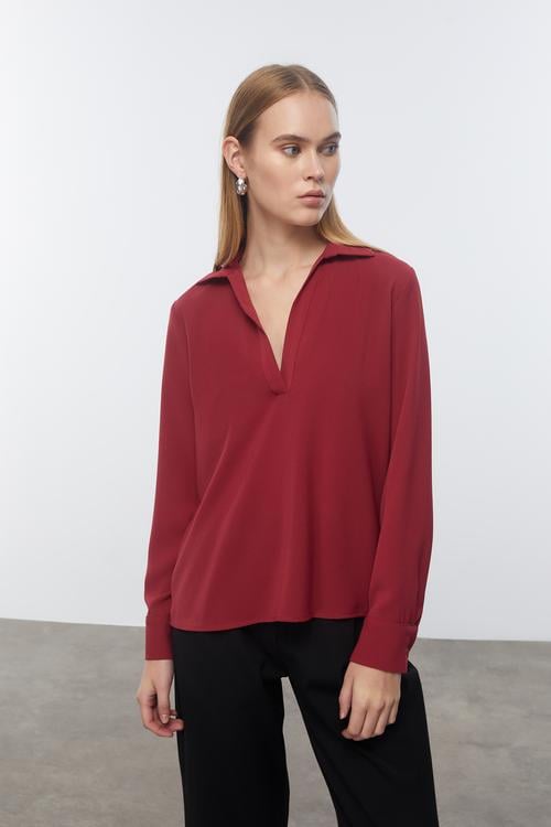  UZUN KOLLU SMART BLUZ