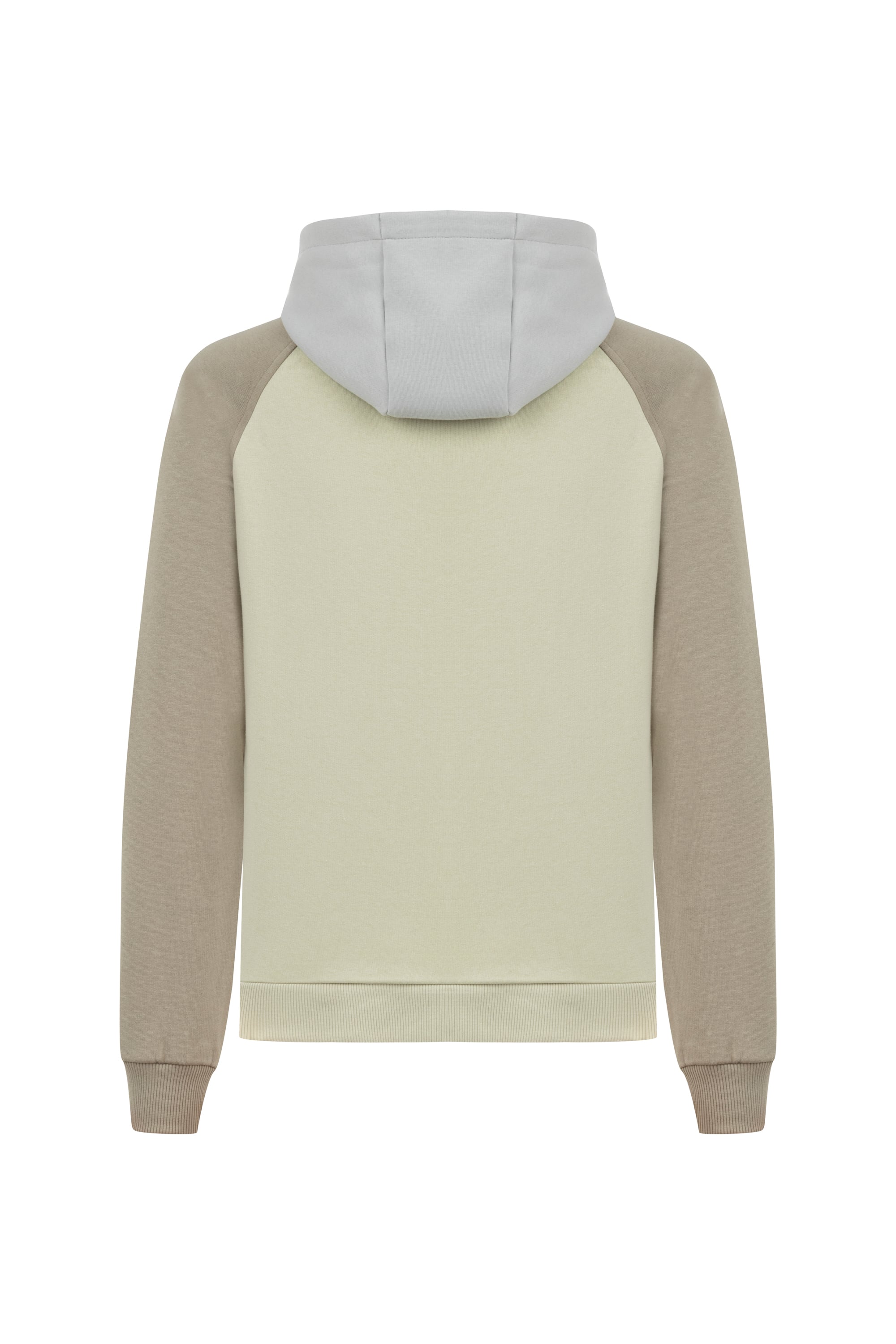 RENK BLOKLU KAPÜŞONLU SWEATSHIRT