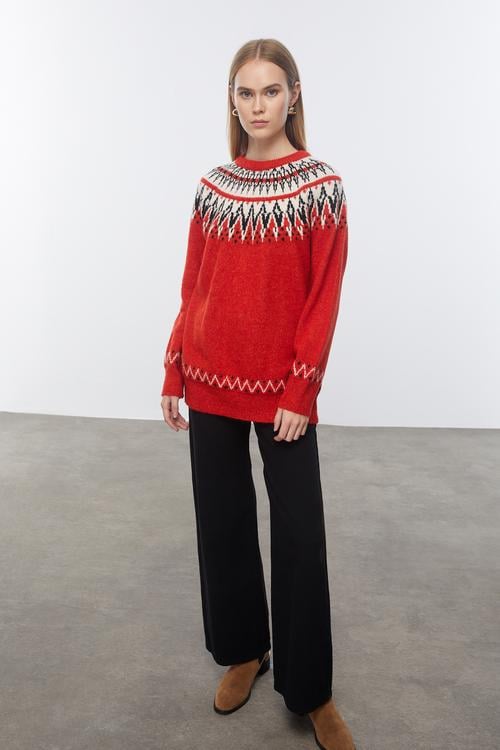  JAKARLI TRİKO KAZAK