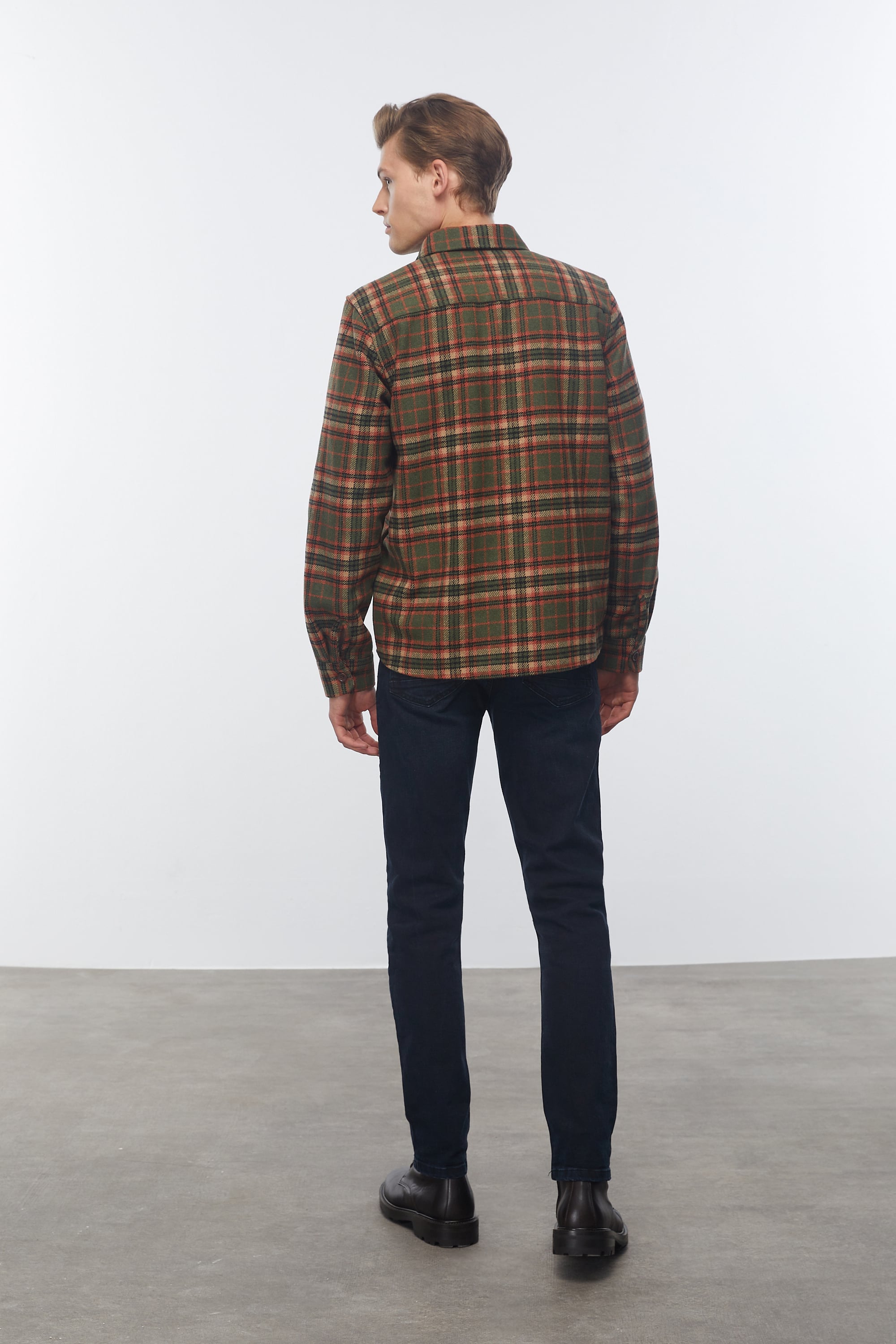 YÜN KARIŞIMLI EKOSELİ CEKET