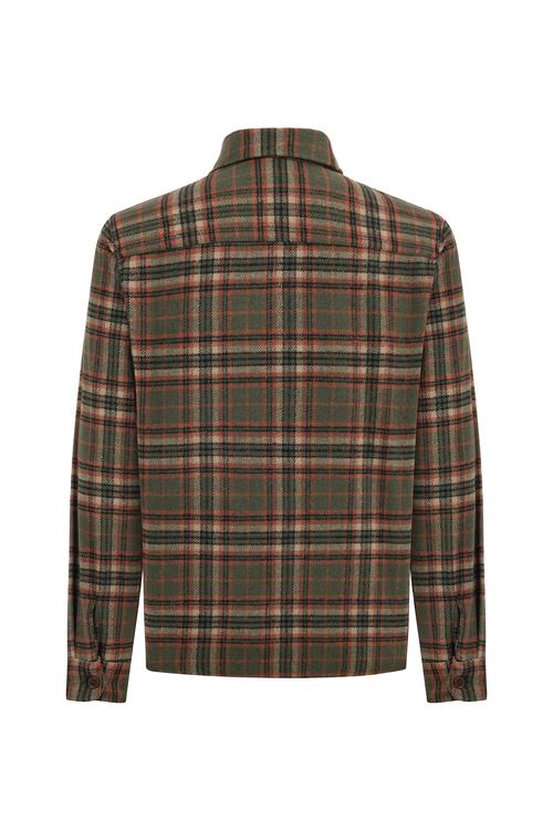  YÜN KARIŞIMLI EKOSELİ CEKET