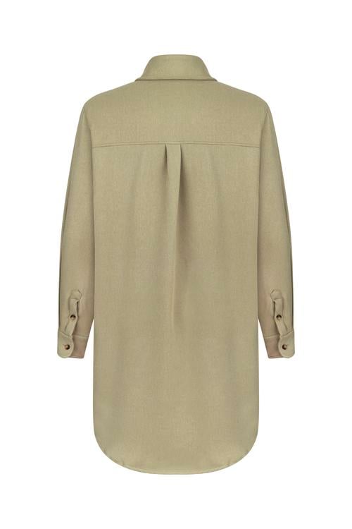  MİNİ GÖMLEK ELBİSE